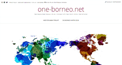 Desktop Screenshot of one-borneo.net
