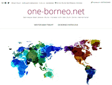 Tablet Screenshot of one-borneo.net